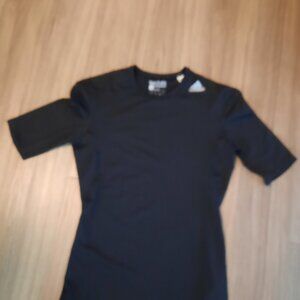 Adidas Climalite Black Compression Shirt; Size Large; Free Shipping!
